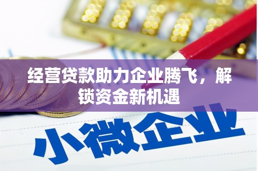 东乌旗经营贷款助力企业腾飞，解锁资金新机遇
